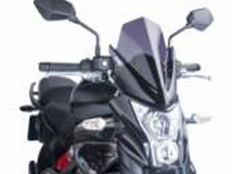 PLEXI ŠTÍT NEW GENERATION ER6N 12-13 - BARVA TMAVĚ KOUŘOVÁ