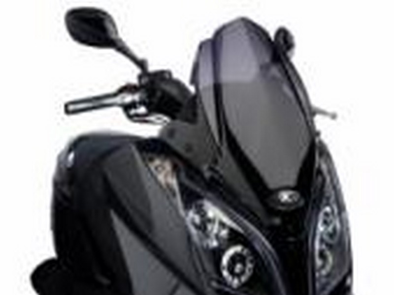 PLEXI ŠTÍT V-TECHLINE KYMCO SUPER DINK 125/300 - BARVA TMAVĚ KOUŘOVÁ