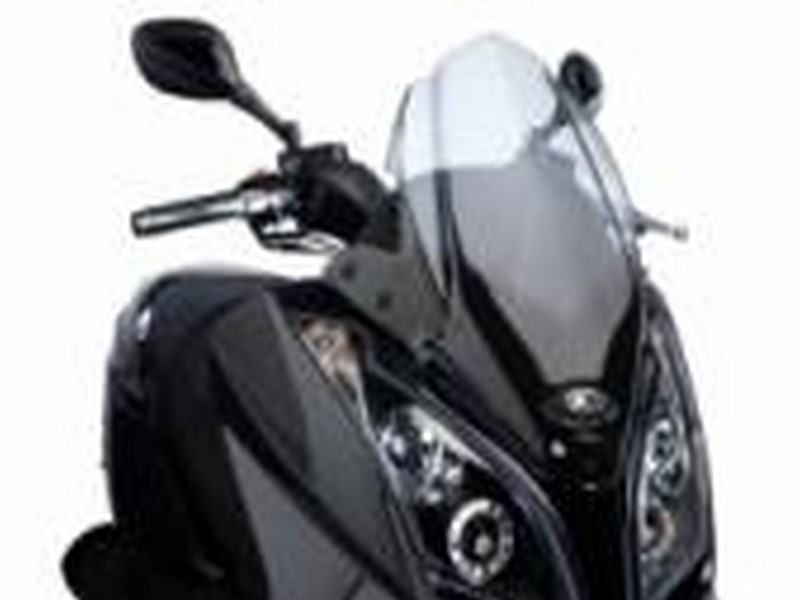 PLEXI ŠTÍT V-TECHLINE KYMCO SUPER DINK 125/300 - BARVA ČIRÁ