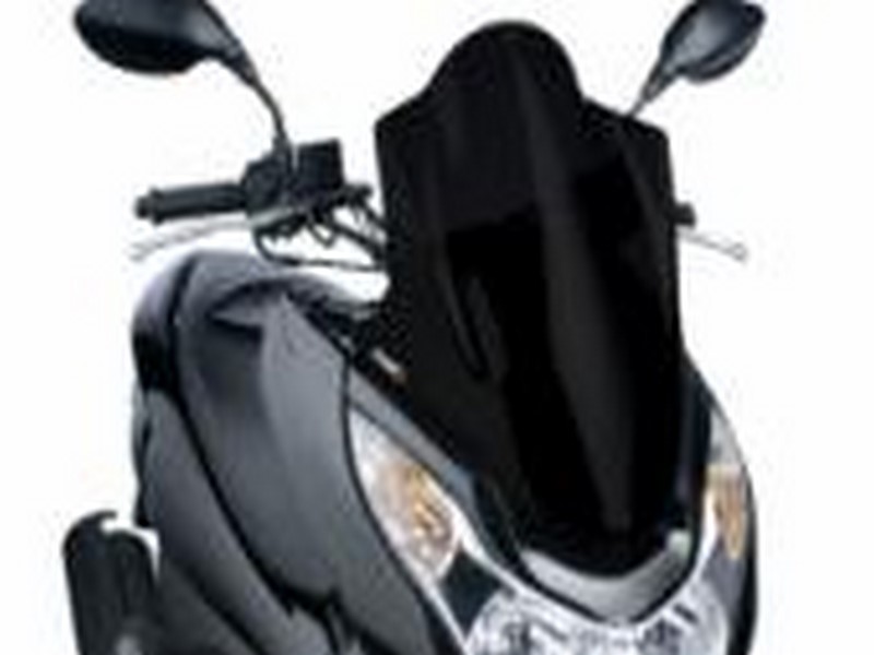 PLEXI ŠTÍT V-TECHLINE HONDA PCX125 - BARVA ČERNÁ