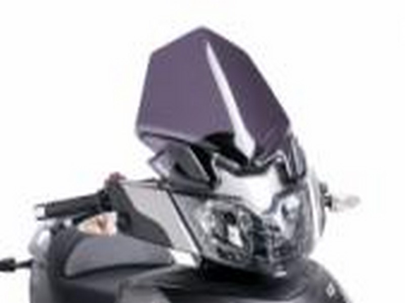 PLEXI ŠTÍT V-TECHLINE PIAGGIO MP3 YOURBAN 11-13 - BARVA TMAVĚ KOUŘOVÁ