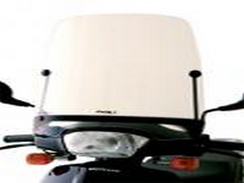 PLEXI ŠTÍT MODEL "T.G."HONDA SCOOPY SH50/100 - BARVA ČIRÁ