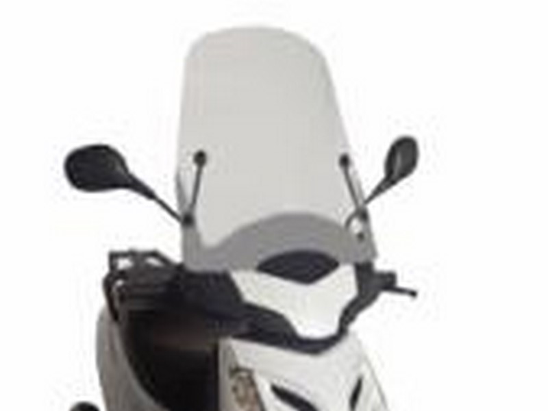 PLEXI ŠTÍT T.S. APRILIA SPORTCITY CUBE 12-13 - BARVA ČIRÁ