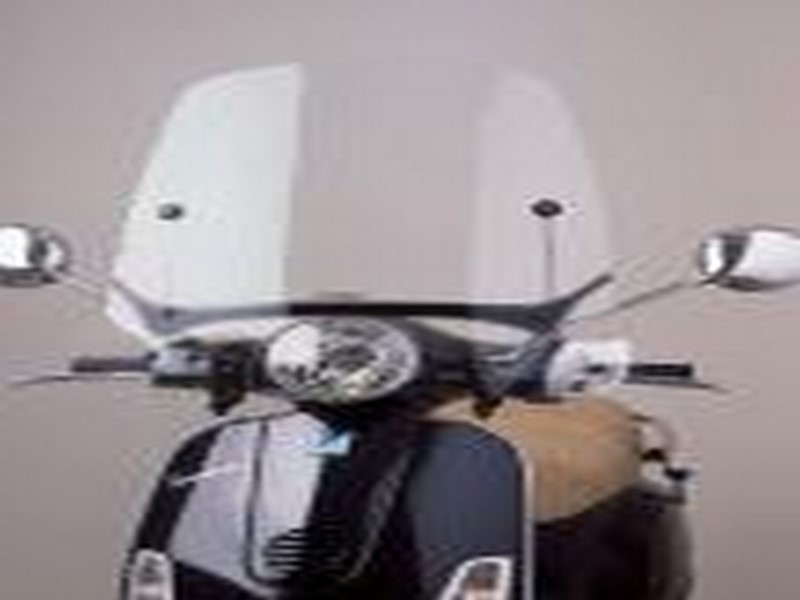 PLEXI ŠTÍT MODEL "MAXI" PIAGGIO LX50/125 - BARVA ČIRÁ