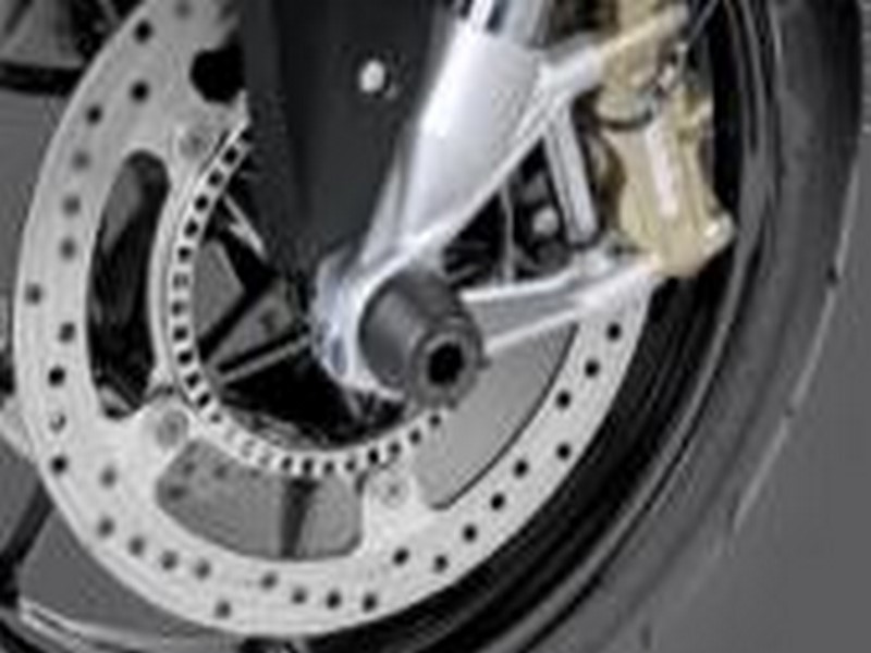 OCHRANNÉ PROTEKTORY DO OSY PŘEDNÍHO KOLA BMW S1000RR 10-13