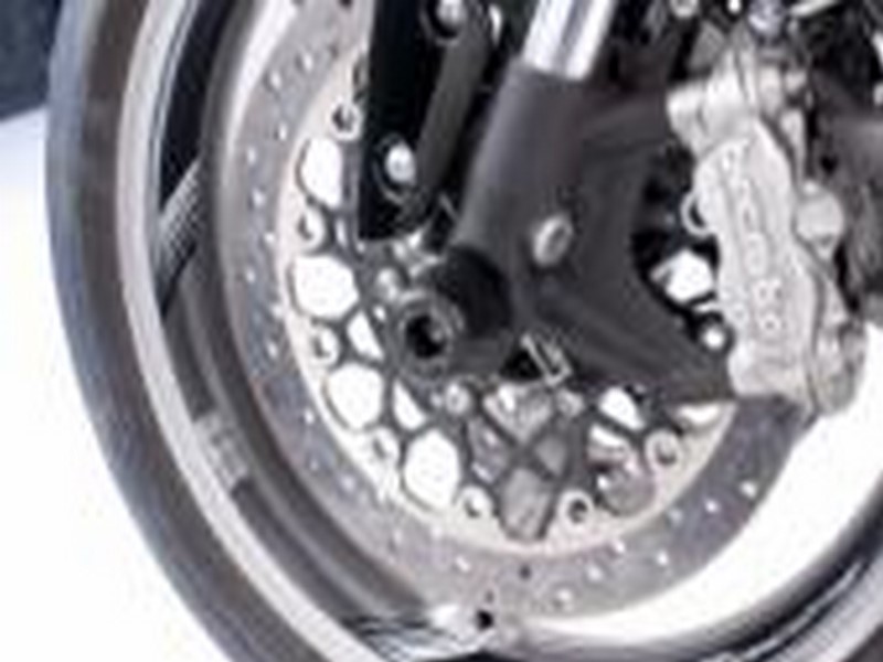 OCHRANNÉ PROTEKTORY DO OSY PŘEDNÍHO KOLA SUZUKI GSXR6/750 11-13