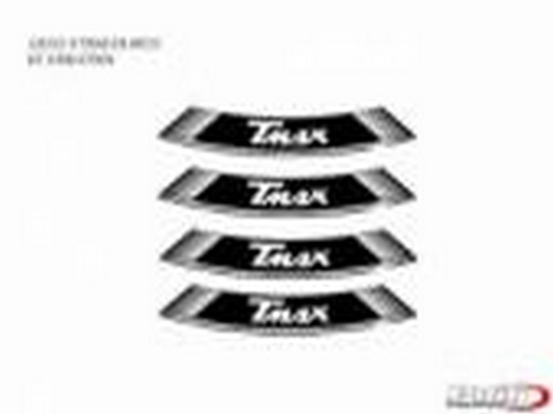 SADA 8 POLEPŮ NA KOLA S LOGEM "T-MAX" 