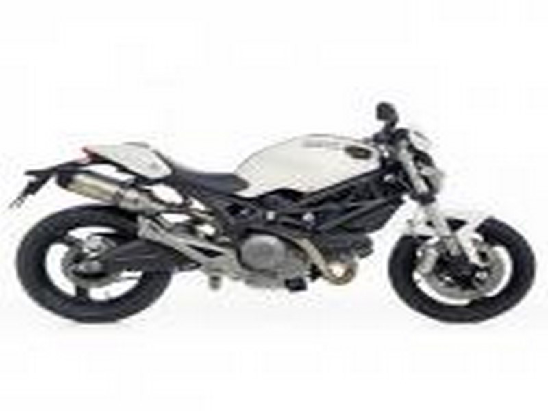 LEO VINCE  "LV ONE" INOX - DUCATI MONSTER 696 2008-2013