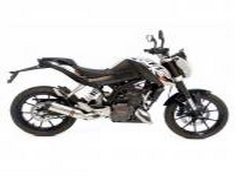 LEO VINCE  "LV ONE" INOX - KTM DUKE 125 i.e./DUKE 200 i.e. 2011-2013