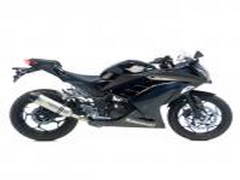 LEO VINCE  "LV ONE" INOX - KAWASAKI NINJA 300 R i.e. 2013