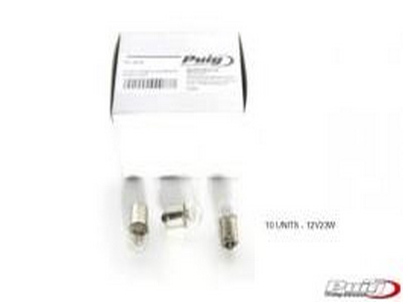 ŽÁROVKA 12V/23W PRO BLINKRY MODEL "RACING" - BARVA ČIRÁ 