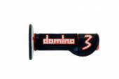 GRIPY DOMINO "OFF ROAD/EXP.3" - BARVA ČERNÁ/ORANŽOVÁ/ŠEDÁ