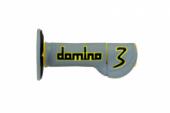GRIPY DOMINO "OFF ROAD/EXP.3" - BARVA ČERNÁ/ŠEDÁ/ŽLUTÁ
