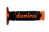 GRIPY DOMINO "OFF ROAD/D.S.H." - BARVA ČERNÁ/ČERVENÁ