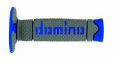 GRIPY DOMINO "OFF ROAD/D.S.H." - BARVA ŠEDÁ/MODRÁ
