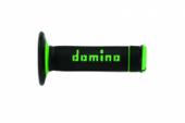 GRIPY DOMINO "OFF ROAD/X-TREME" - BARVA ČERNÁ/ZELENÁ