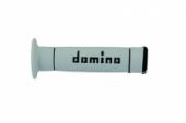 GRIPY DOMINO "TRIAL" - BARVA BÍLÁ/ČERNÁ