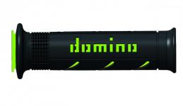 GRIPY DOMINO "ROAD/RACING XM2 SuperSoft" - BARVA ČERNÁ/ZELENÁ