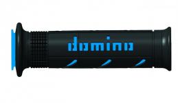 GRIPY DOMINO "ROAD/RACING XM2 SuperSoft" - BARVA ČERNÁ/MODRÁ