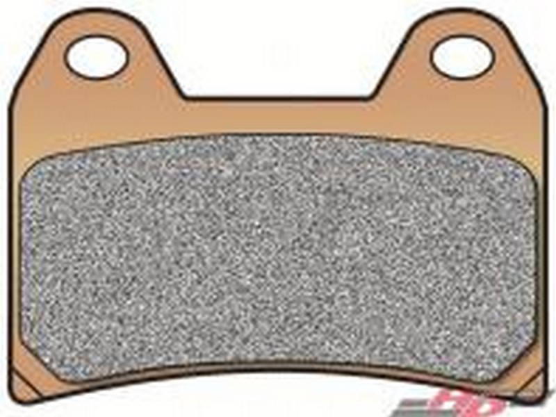Endurance brzdové destičky  "Z03"  (2 ks) pro Brembo P4 30/34 SuperSport