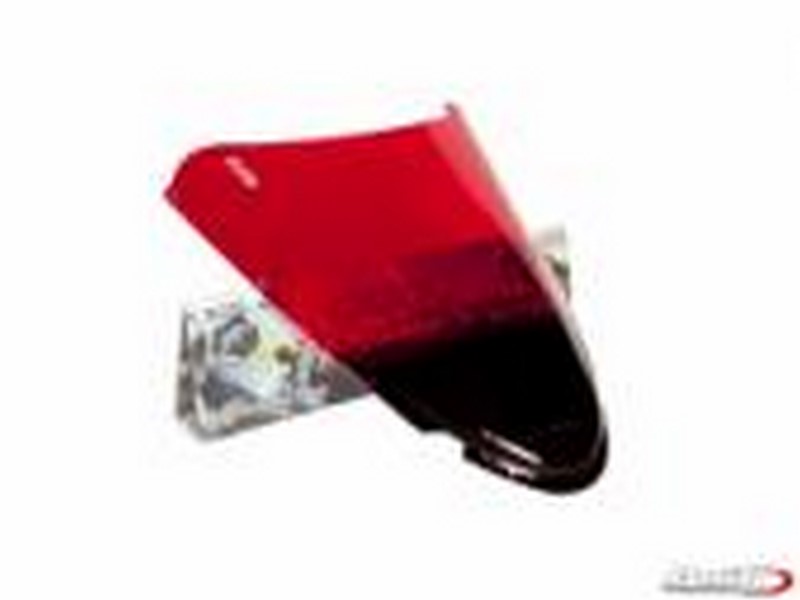 PLEXI RACING DUCATI 749-S-R/999-S-R 05-06 - BARVA ČERVENÁ